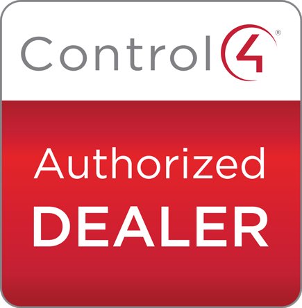 Control4 authorized dealer logo. Control4 authorized dealer Denver