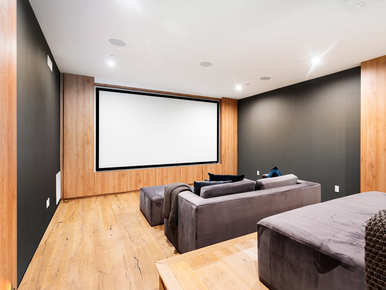 Home theater room